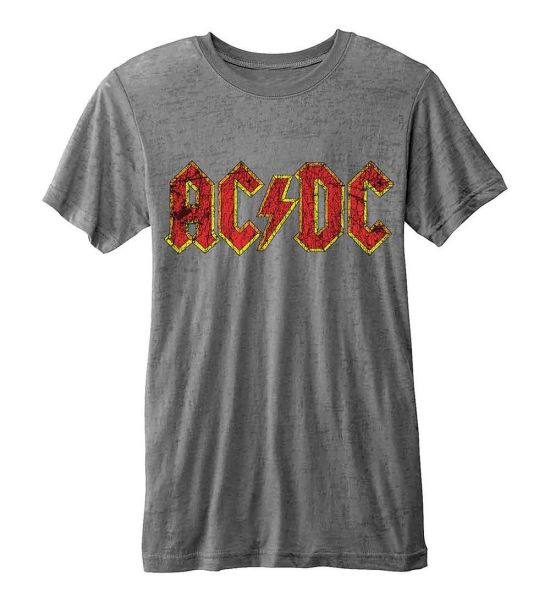 AC/DC: Classic Logo - Grey T-Shirt