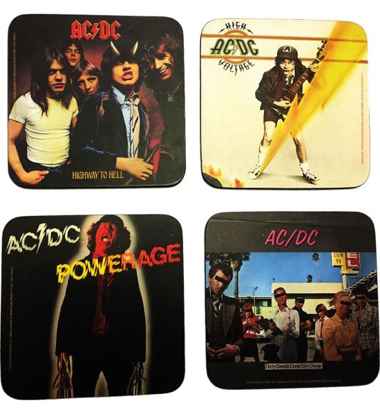 AC/DC: Coaster Pack (4)