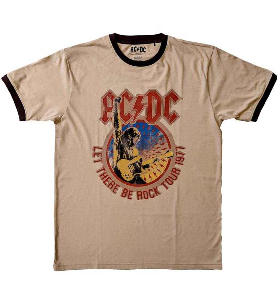 AC/DC: Let There Be Rock Tour '77 - Sand T-Shirt