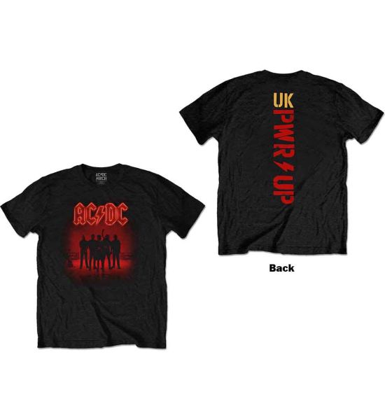 AC/DC: PWR-UP (Back Print) - Black T-Shirt