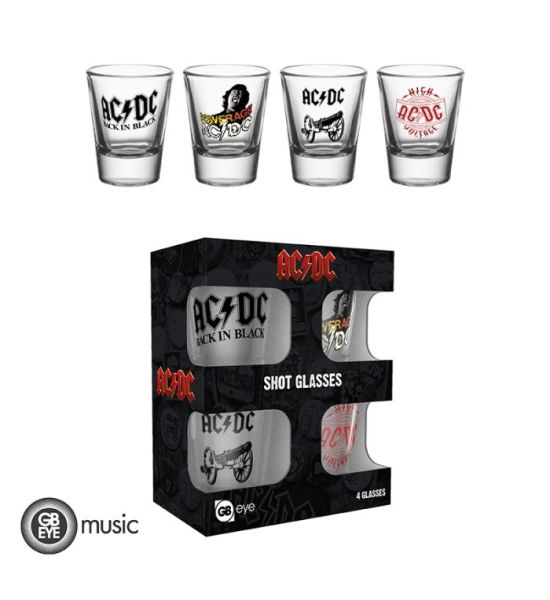 AC/DC: Set of 4 Shooters - 