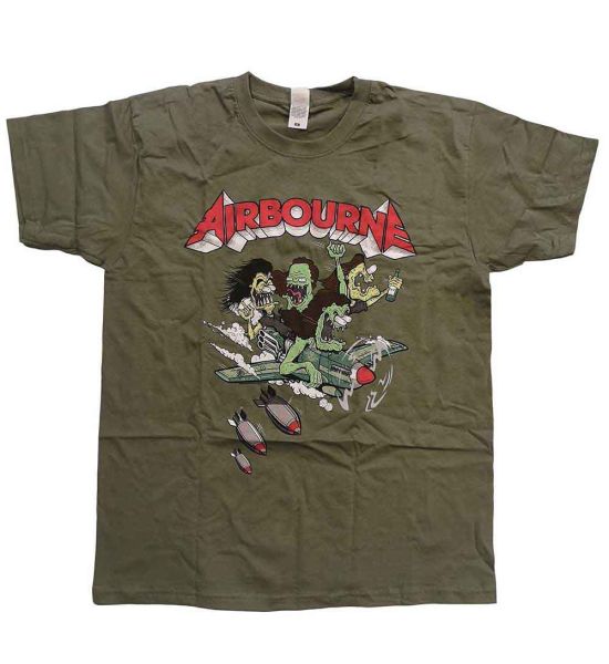 Airbourne: Nitro - Grey T-Shirt