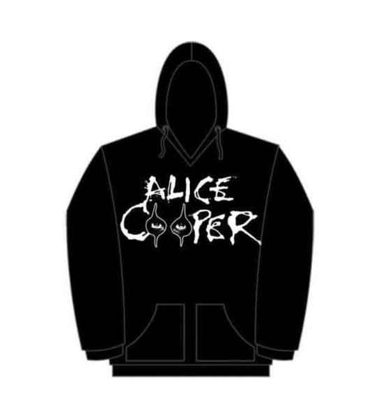 Alice Cooper: Eyes Logo - Black Pullover Hoodie