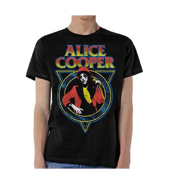 Alice Cooper: Snake Skin - Black T-Shirt