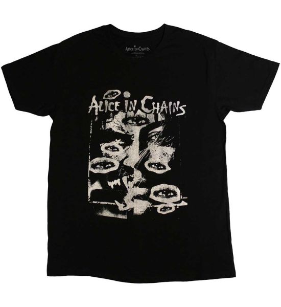 Alice In Chains: All Eyes - Black T-Shirt