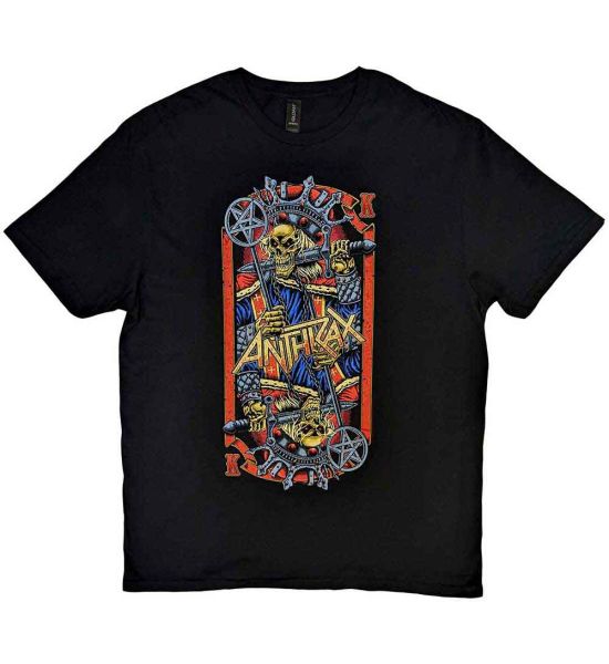 Anthrax: Evil King - Black T-Shirt