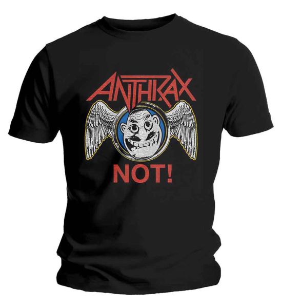 Anthrax: Not Wings - Black T-Shirt