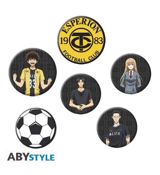 Ao Ashi: Characters Badge Pack Preorder