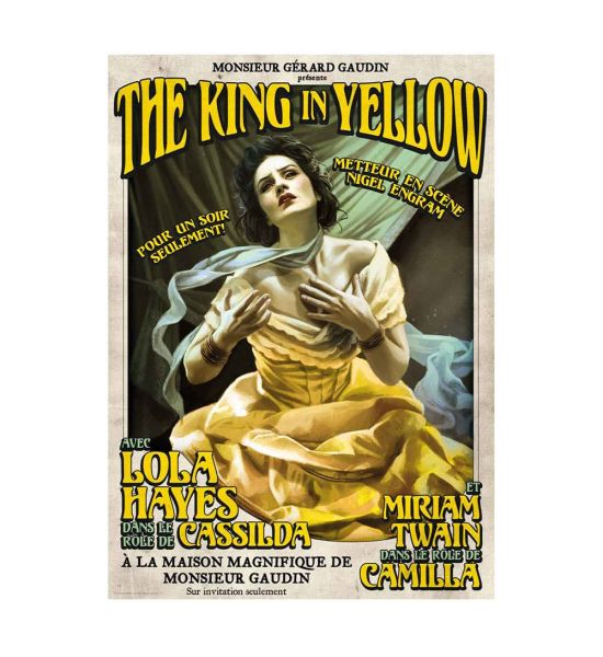 Arkham Horror: The King In Yellow Art Print Limited Edition (42x30cm) Preorder