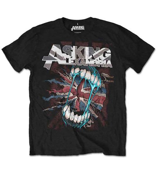 Asking Alexandria: Flag Eater - Black T-Shirt