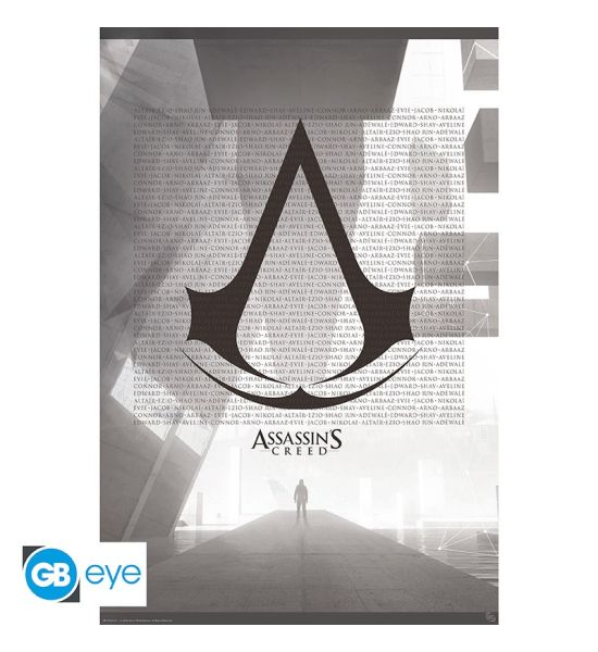 Assassin's Creed: Crest & Animus Poster (91.5x61cm) Preorder