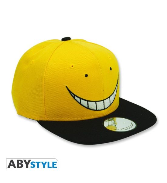 Assassination Classroom: Koro Sensei Snapback Cap - Black & Yellow Preorder