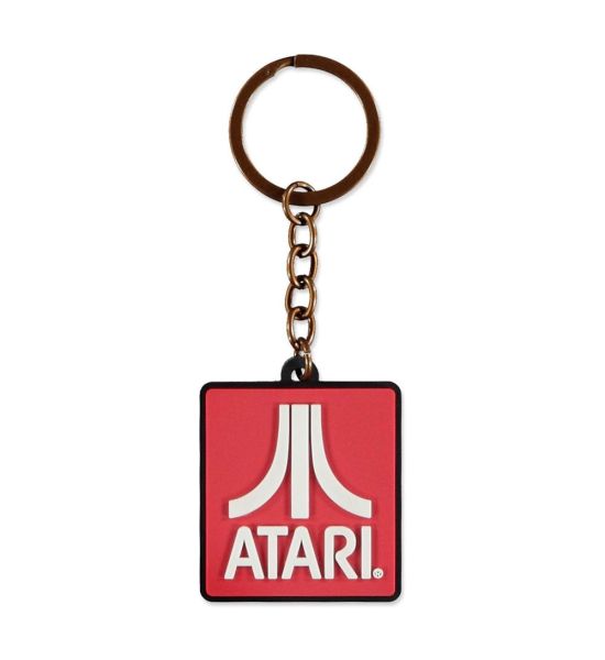 Atari: Logo Rubber Keychain Preorder