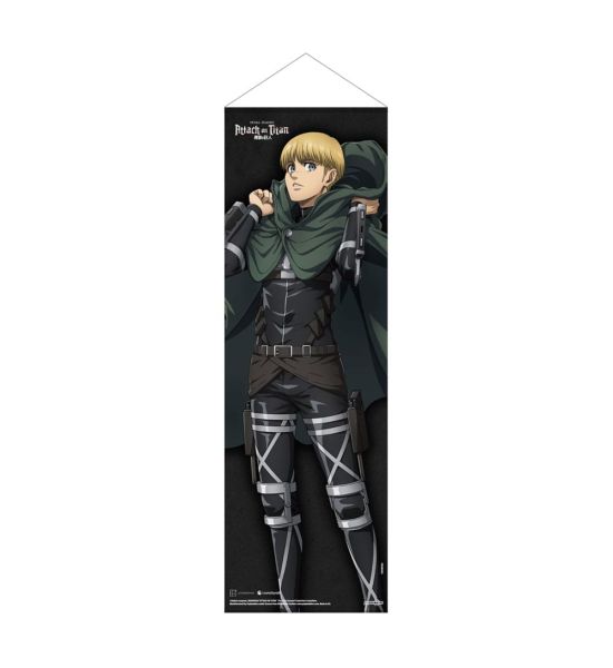 Attack on Titan: Armin Arlelt Slim Wallscroll The Final Season (30 x 90cm) Preorder