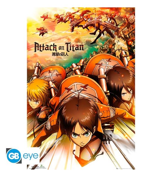 Attack on Titan: Attack Poster (91.5x61cm) Preorder