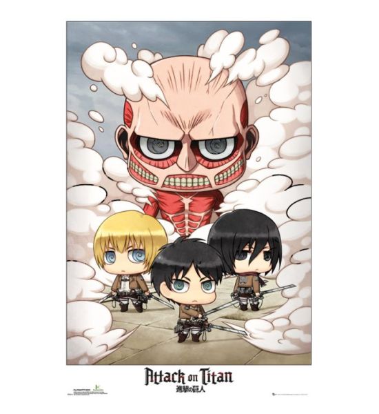 Attack On Titan: Chibi Group Maxi Poster (91.5x61cm)