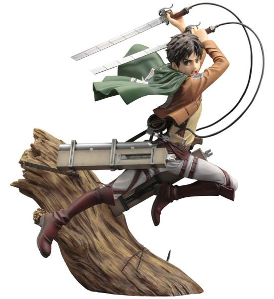 Attack on Titan: Eren Yeager ARTFXJ Statue Renewal Package Ver. 1/8 (26cm) Preorder