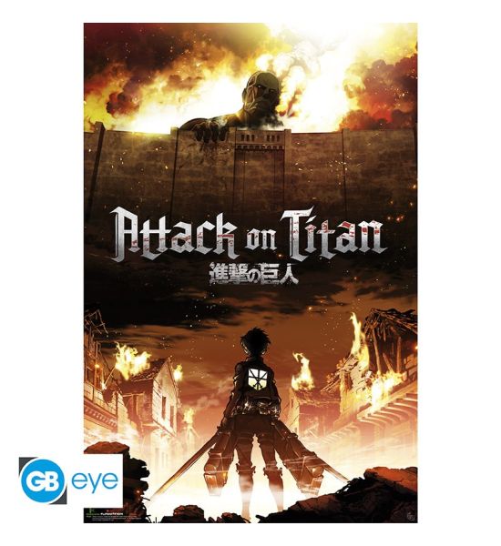 Attack on Titan: Key Art Poster (91.5x61cm) Preorder