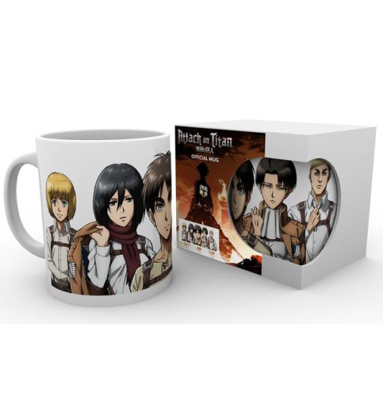 Attack On Titan: Line up Mug Preorder