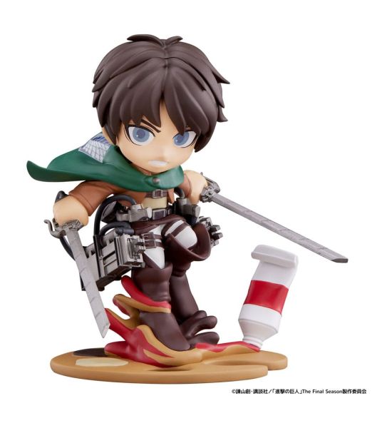 Attack on Titan PalVerse: Eren Yeager PVC Statue (11cm)