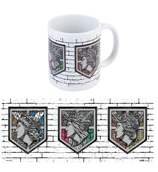 Attack On Titan: Wall Emblem Ceramic Mug Preorder