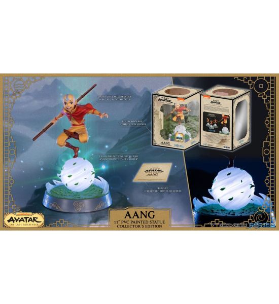 Avatar: The Last Airbender Aang (Collector's Edition) First4Figures Statue Preorder