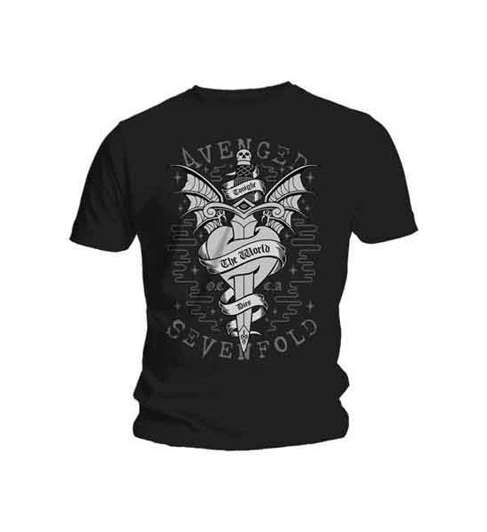 Avenged Sevenfold: Cloak & Dagger - Black T-Shirt