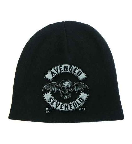 Avenged Sevenfold: Death Bat Crest - Black Beanie Hat