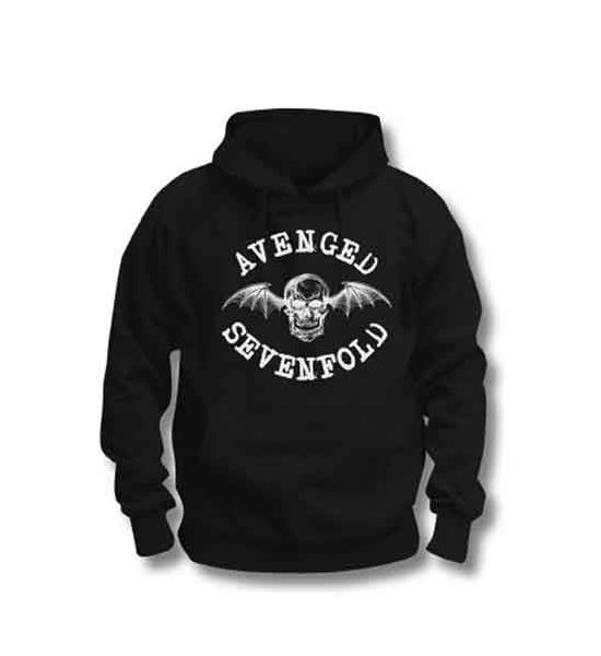 Avenged Sevenfold: Logo - Black Pullover Hoodie