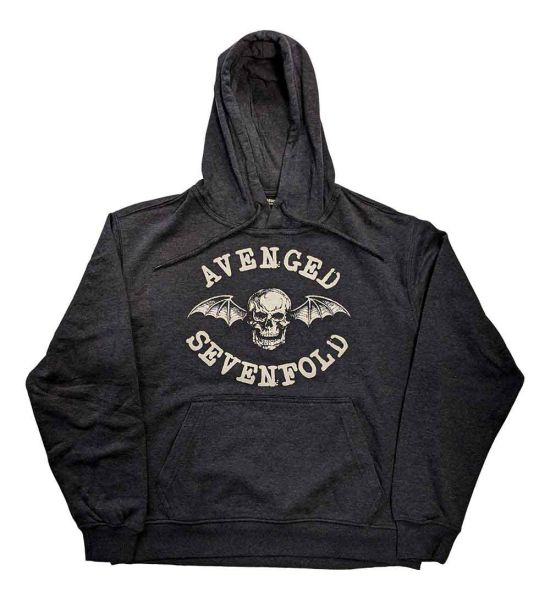 Avenged Sevenfold: Logo - Grey Pullover Hoodie