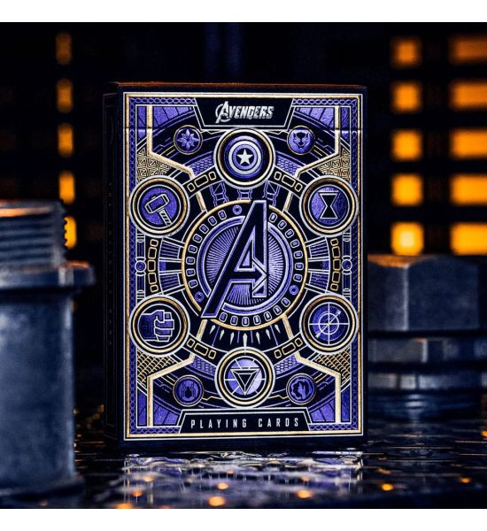 Avengers: The Infinity Saga Playing Cards Blue Version Preorder