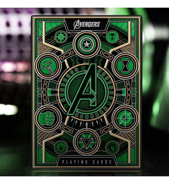 Avengers: The Infinity Saga Playing Cards Green Version Preorder