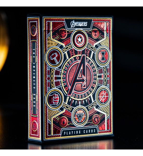 Avengers: The Infinity Saga Playing Cards Red Version Preorder