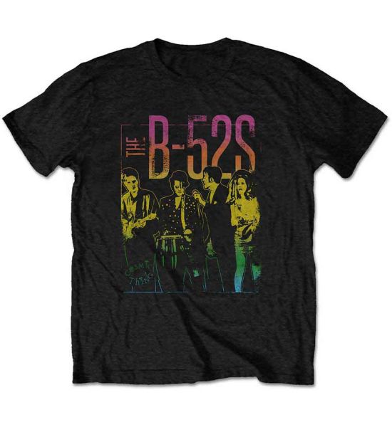 B52s: Cosmic Thing - Black T-Shirt