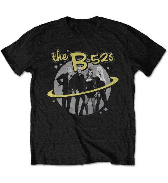 B52s: Saturn Photo - Black T-Shirt