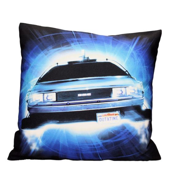 Back To The Future: Delorean Roads Pillow (45cm) Preorder