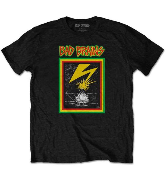 Bad Brains: Capitol Strike - Black T-Shirt