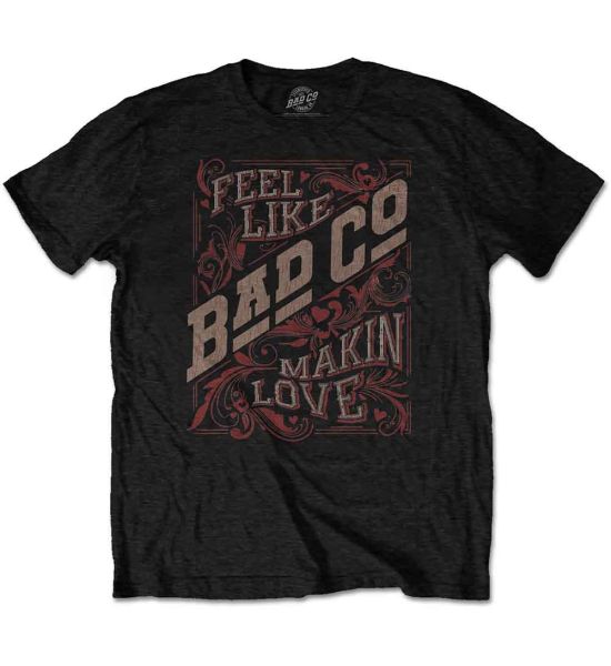 Bad Company: Feel Like Making Love - Black T-Shirt