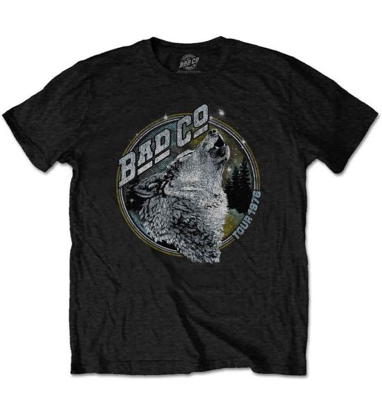 Bad Company: Wolf - Black T-Shirt