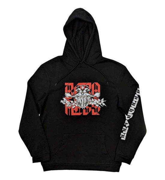 Baroness: Fall (Sleeve Print) - Black Pullover Hoodie