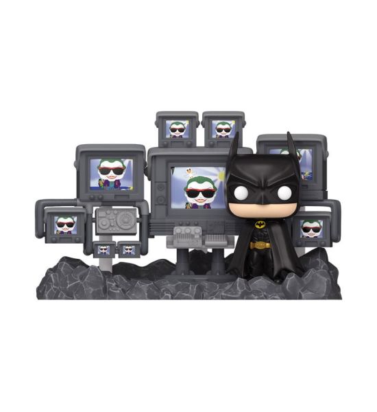 Batman: Batman in Batcave POP Moments Deluxe Vinyl Figures (9cm) Preorder