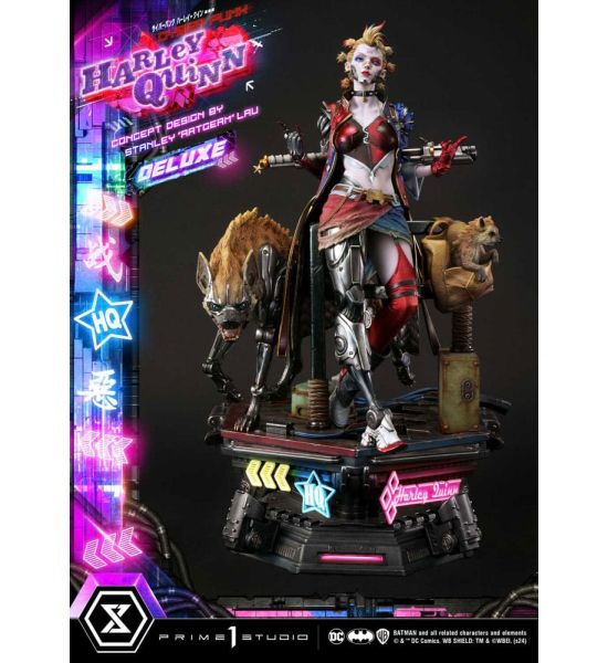 Batman: Cyberpunk Harley Quinn Deluxe Version Ultimate Premium Masterline Series Statue (60cm) Preorder