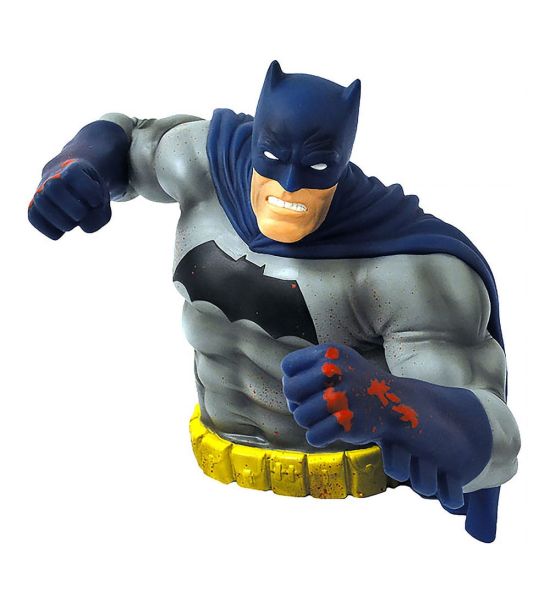 Batman: The Dark Knight Returns Coin Bank Blue Bloody Version Preorder