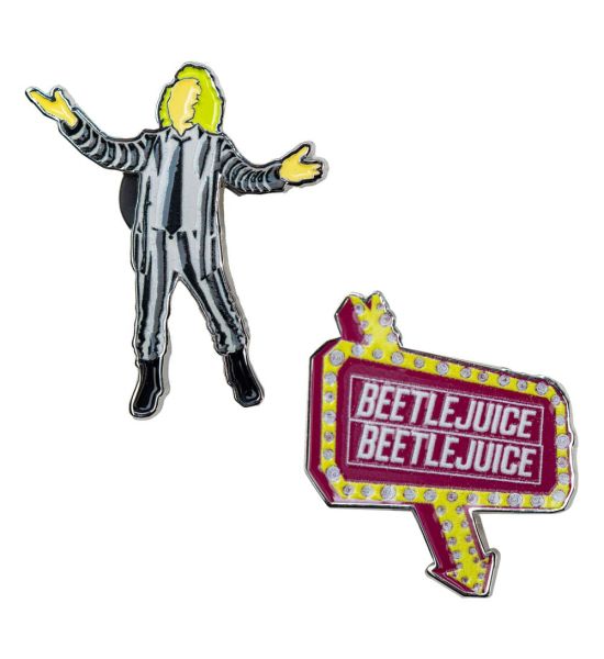 Beetlejuice: Beetlejuice Pins 2-Pack Preorder