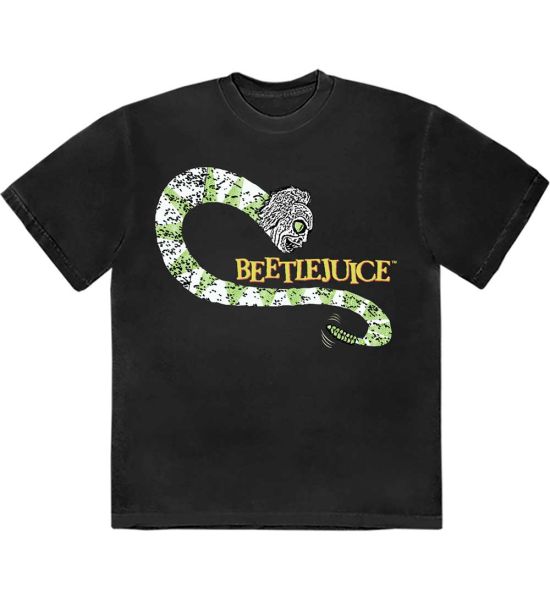 Beetlejuice: Beetlesnake - Black T-Shirt