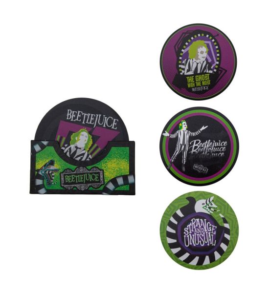 Beetlejuice: Coaster 4-Pack Preorder