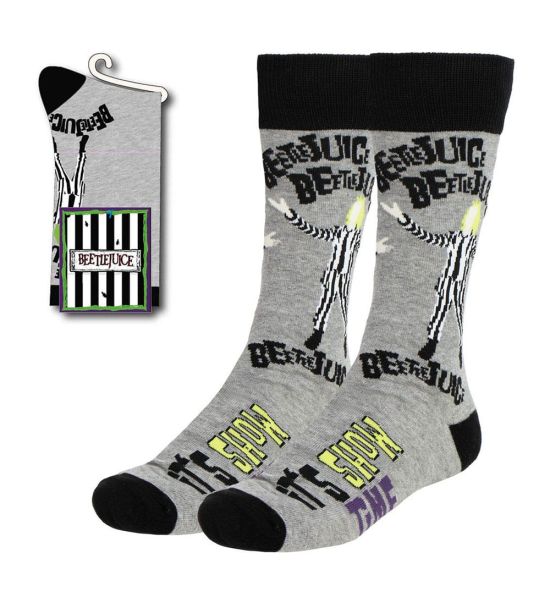 Beetlejuice: It's Show Time Socks (38-45) Preorder