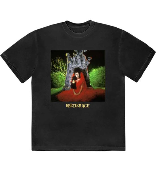 Beetlejuice: Lydia Grave - Black T-Shirt