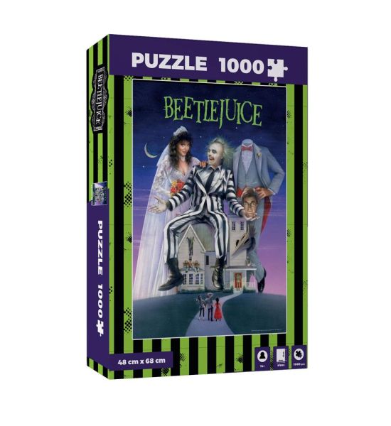 Beetlejuice: Movie Poster Jigsaw Puzzle Preorder