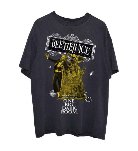 Beetlejuice: One Dark Room - Black T-Shirt